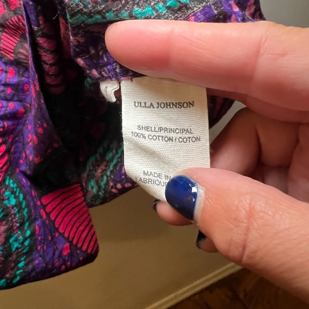 Ulla Johnson vivid printed